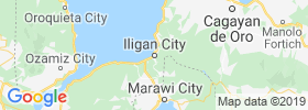 Iligan City map